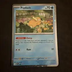 Psyduck 007 Black Star Promo Mega Evolution Pokemon TCG NM-Mint - Image 1