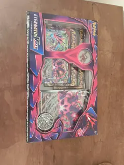 Pokemon TCG Eternatus VMAX Premium Collection Box Sealed - Image 1