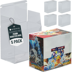 Pokemon case! Booster Box Protector 5 Pack - collectables case - Image 1