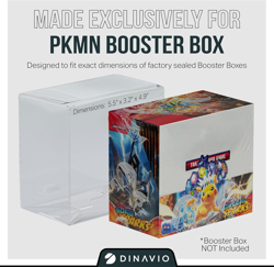Pokemon case! Booster Box Protector 5 Pack - collectables case - Image 3