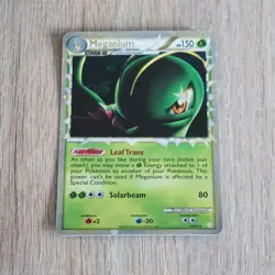 Meganium (Prime) 109/123 Heartgold & Soulsilver Holo LP Pokemon TCG - Image 1