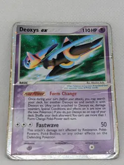 Deoxys ex (Speed Forme) 93/106 Emerald Holo Ultra Rare Pokemon TCG Nintendo - Image 3