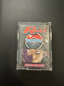 NEW SEALED Pokemon Team Rocket Theme Deck Devastation Gamefreak Wizards Of Coast - Image 1