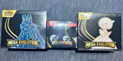 Pokemon Mega Evolution Enhanced Booster Box & 2 ETB Set Mega Lucario & Gardevoir - Image 1