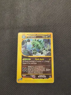Tyranitar 66/165 Expedition Non Holo Rare Pokemon HP - Image 1