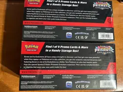 Pokemon TCG Scarlet & Violet Prismatic Evolutions Surprise Box - Lot of 2 SEALED - Image 2