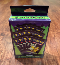 Pokemon Trick or Trade Booster Pack box 15 Packs 2025 Sealed Walgreens Exclusive - Image 1