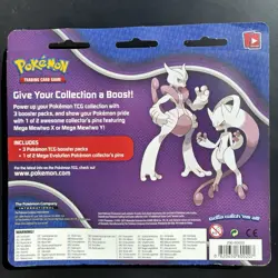 Pokemon BREAKthrough Blister 3-Pack With Mega Mewtwo 2015 New Factory Sealed - Image 2