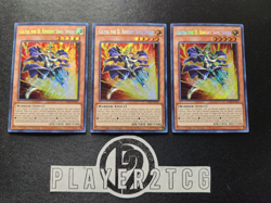 3x Giltia the D. Knight Soul Spear Limited Ed. Secret Rare LDS3-EN137 | Yugioh - Image 1
