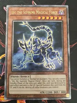 Yugioh Ido the Supreme Magical Force MP24-EN026 Quarter Century (Near Mint!) - Image 1