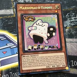 YU-GI-OH Marshmao Yummy DOOD-EN024 1st Edition Secret Rare NM - Image 1