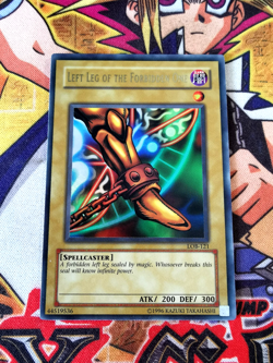Left Leg of the Forbidden One lob-121 Unltd Ed (M/NM+) Ultra Rare Yu-Gi-Oh! - Image 1