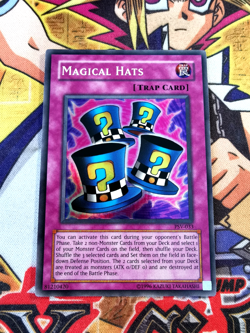 Magical Hats psv-033 Unltd Ed (M/NM+) Super Rare Yu-Gi-Oh! - Image 1