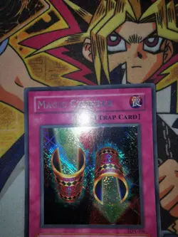 Magic Cylinder *MISPRINT - REVERSE* lon-104 Unltd Ed (MP) Secret Rare Yu-Gi-Oh! - Image 2