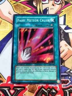 Fairy Meteor Crush psv-063 1st Edition (M/NM+) Super Rare Yu-Gi-Oh! - Image 1
