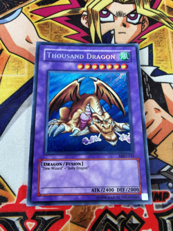 Thousand Dragon mrd-143 Unltd Ed (MINT) Secret Rare Yu-Gi-Oh! - Image 1