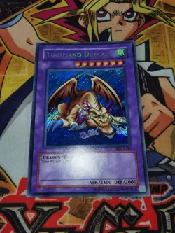 Thousand Dragon mrd-143 Unltd Ed (MINT) Secret Rare Yu-Gi-Oh! - Image 3