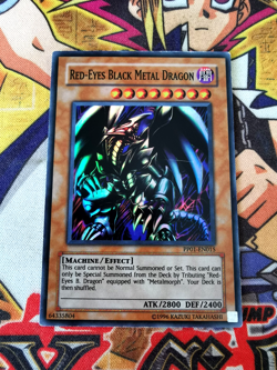 Red-Eyes Black Metal Dragon pp01-en015 (LP/MP) Super Rare Yu-Gi-Oh! - Image 1