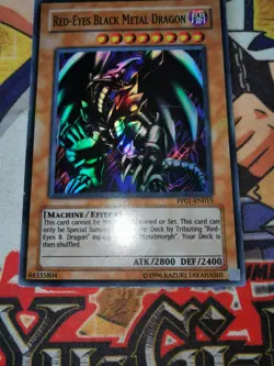 Red-Eyes Black Metal Dragon pp01-en015 (LP/MP) Super Rare Yu-Gi-Oh! - Image 4