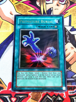 Premature Burial psv-037 Unltd Ed (NM+) Ultra Rare Yu-Gi-Oh! - Image 1