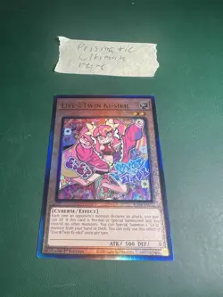 Live Twin Ki-sikil 1st Edition Prismatic Ultimate Rare RA04-EN035 Yu-Gi-Oh! - Image 1