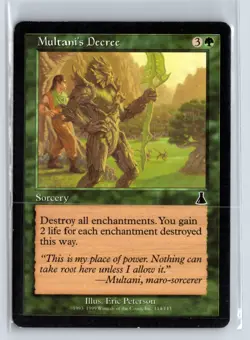 (3X) Multani's Decree Urza's Destiny Common - MTG Magic the Gathering Card - Image 1