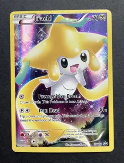 Pokemon Card Black Star XY Promo : JIRACHI XY112 Mythical Collection - NM/MINT - Image 1