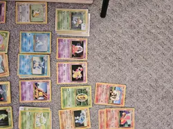 COMPLETE Uncommon/ Common Pokemon Unlimited BASE Set 70-Card Non-Holo, Plus Xtra - Image 2