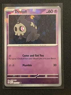 Pokemon TCG Duskull Master Ball Reverse Holo Prismatic Card 035/131 Evolutions - Image 2
