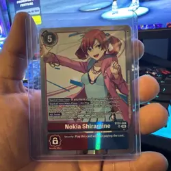 Digimon Card Game Nokia Shiramine BT22-084 SR Cyber Eden - Image 1