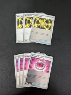 Pokemon TCG Mega Evolution Trainer Card Lot - Image 2