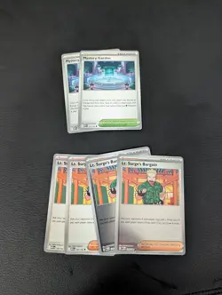 Pokemon TCG Mega Evolution Trainer Card Lot - Image 5