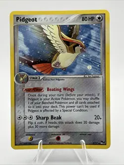 Pidgeot - 2/17 - 2005 Holo Rare POP Series 2 Pokemon Card - Image 1