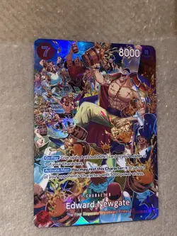 One Piece TCG Edward Newgate ST15-002 Super Rare Card NM/M *VERY CLEAN* - Image 4