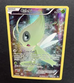 Pokemon Card Black Star XY Promo : CELEBI XY111 Mythical Collection - NM/MINT - Image 3