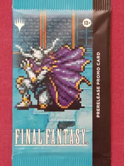 Magic The Gathering FINAL FANTASY PRERELEASE PROMO CARD New Sealed Pack MTG - Image 1