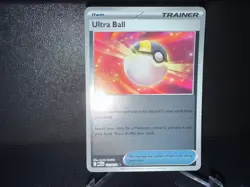 Ultra Ball 131 2025 Pokemon Mega Evolution Reverse Holo Card NM+ - Image 1