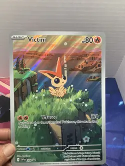 Pokemon TCG Victini Full Art Jumbo Card #208 - Image 1