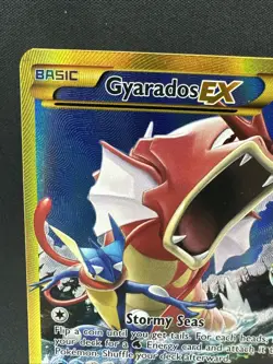 Pokemon TCG Gyarados EX 123/122 XY Breakpoint 2016 Secret Holo Rare Card - Image 2