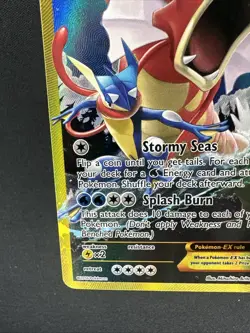 Pokemon TCG Gyarados EX 123/122 XY Breakpoint 2016 Secret Holo Rare Card - Image 5