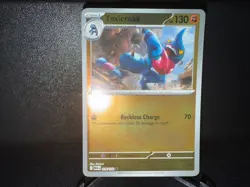 Toxicroak 079 2025 Pokemon Mega Evolution Reverse Holo Card NM+ - Image 1