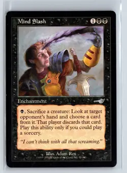 MIND SLASH - MTG Magic the Gathering Card - Nemesis - Uncommon - Image 1