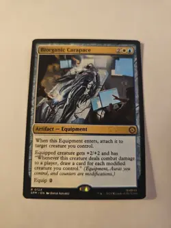 MTG Spider-Man R Biorganic Carapace #0124 - Image 1