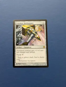 MTG Loxodon Warhammer: Knights vs. Dragons #31 - NM - Image 1