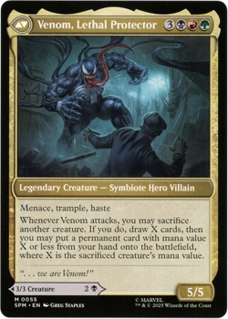 MTG 0055 M - Eddie Brock (Foil) - Marvel's Spider-Man Set - Image 2
