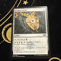 MTG Magic the Gathering Orzhov Locket (236/296) Ravnica Allegiance - Image 1