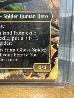Gwen Stacy (0202) Borderless Marvel Spider-Man MTG Non-Foil Near Mint Magic - Image 4