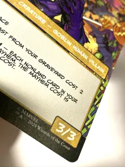 MTG Norman Osborn (Borderless) Marvel's Spider-Man 220 NM - Image 8
