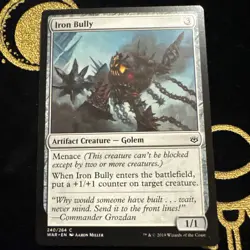 Iron Bully - War Of The Spark #240/264 MTG Magic The Gathering - Image 1