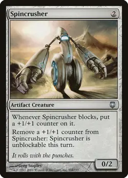 Spincrusher 2x FOIL DST MTG Darksteel Uncommon MINT artifact - Image 1